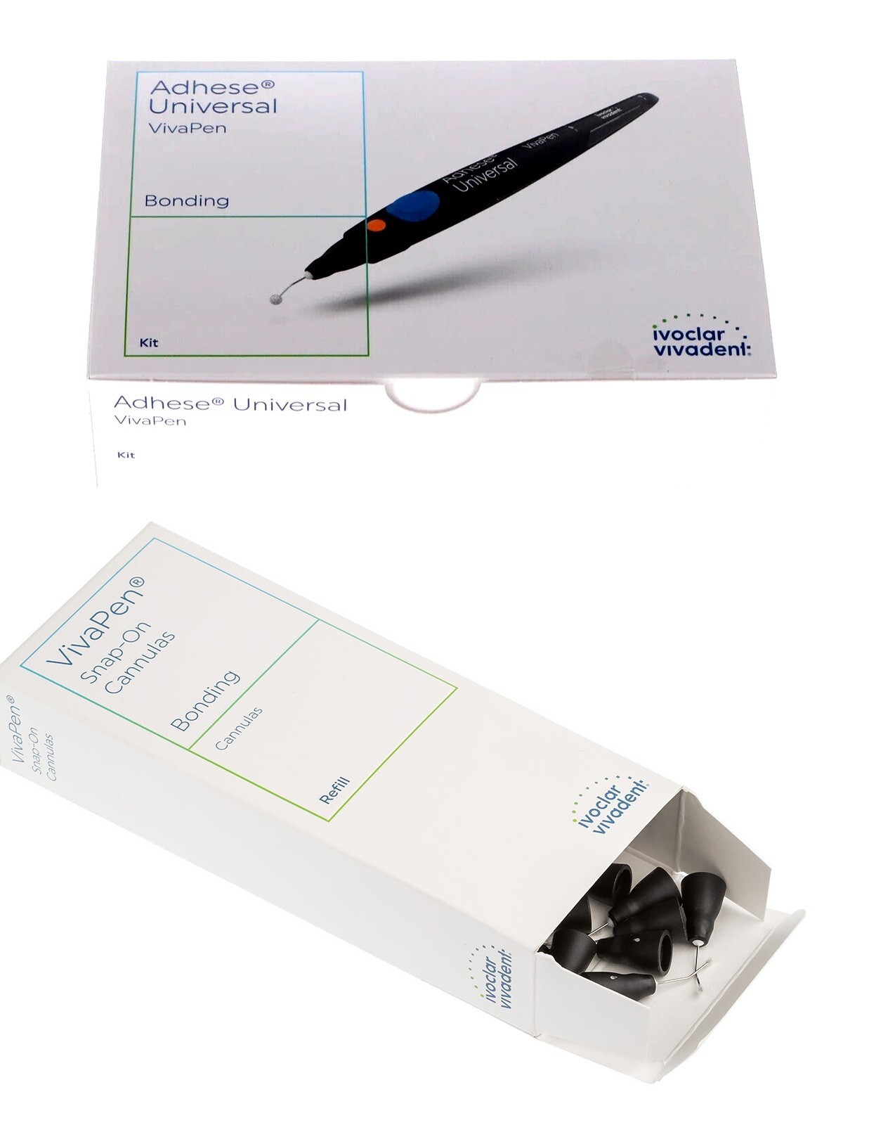 Ivoclar Vivadent Tetric N Bond Universal Vivapen 2ml Self Cure snap on cannula