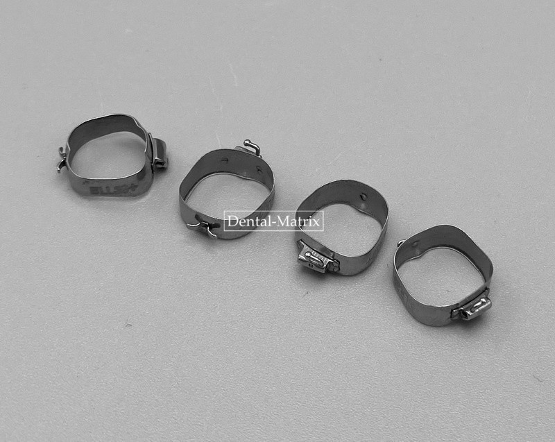 Dental Orthodontic 1st Plain Molar Bands #29-44 Buccal Tubes Cleats Roth 022 018