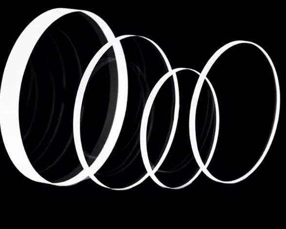Ultra Thin JGS1 Quartz Glass Round Plate High Purity Optical Glass Slice