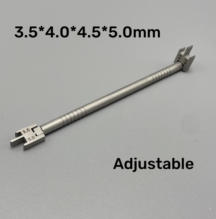 3Type Dental Orthodontic Bracket Gauge Locator Articulated Positioner Adjustable
