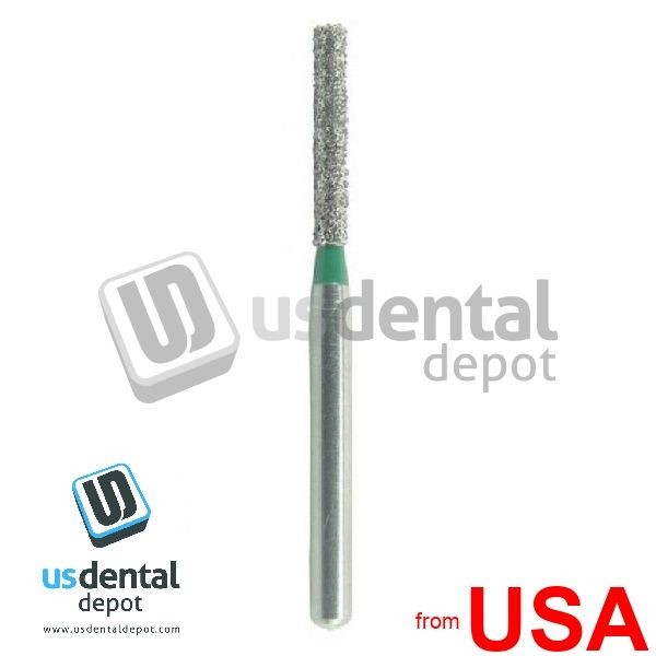 FG Diamond – 10pk burs SF-11C -837-012C – Long Cylinder Flat End Small Co 114890