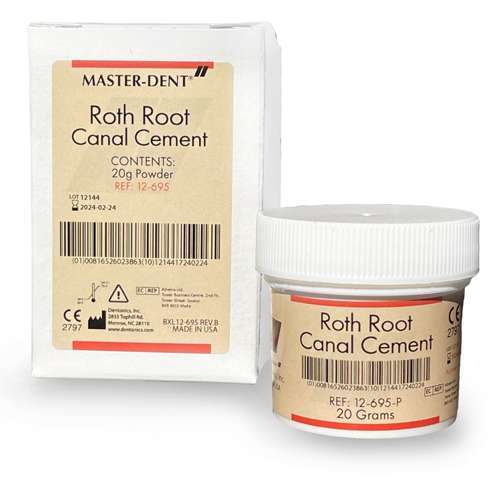 Master-Dent Roth Root Canal Cement Powder 20g/Jar