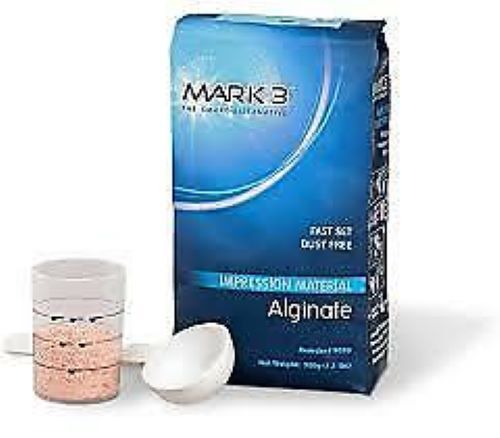 Alginate Dustless Fast Set, 500g (1.1lbs), Mark3, 100-9020