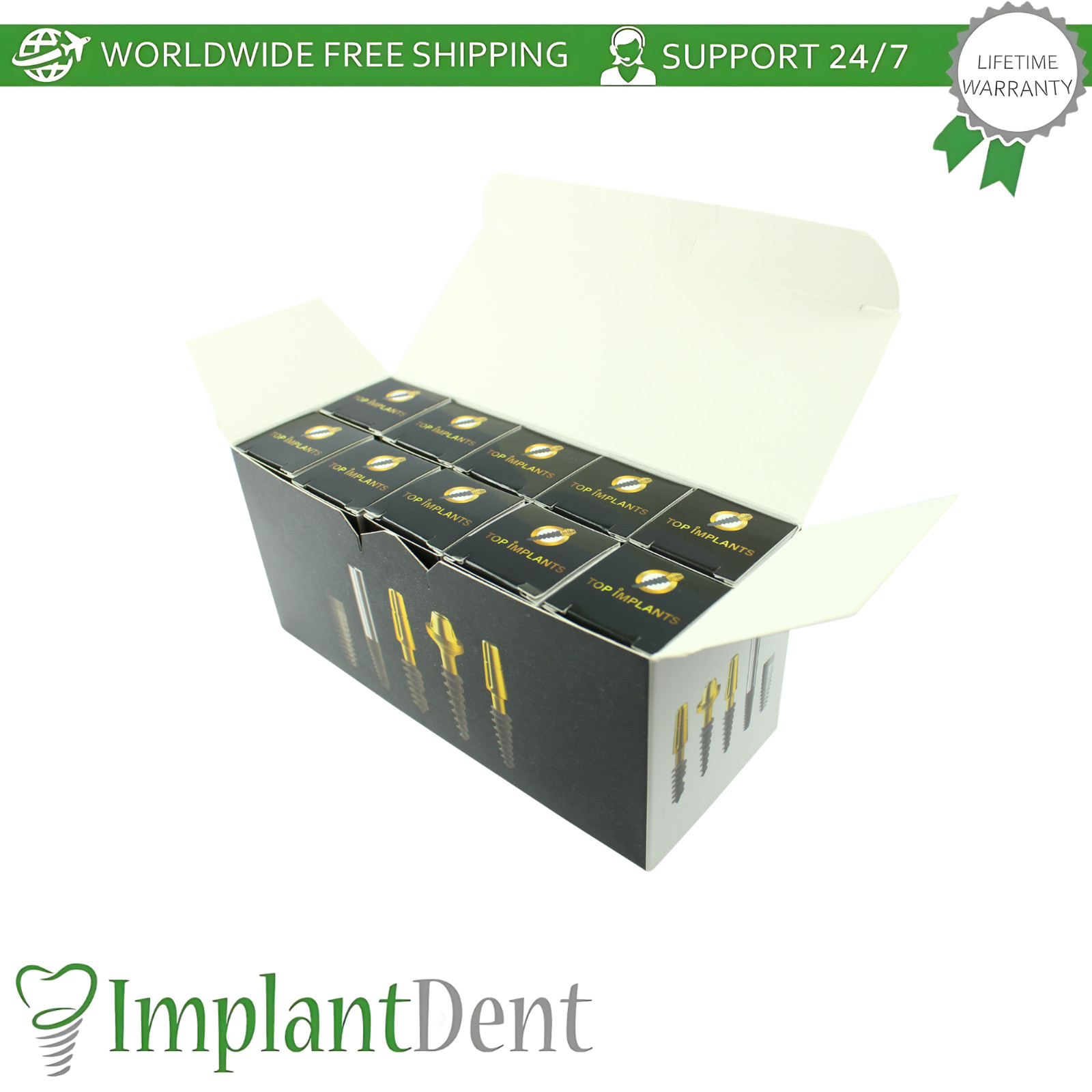 X10 Multi Unit M1.7 Compressive Monoblock Dental Fixture Sterile SLA Surface