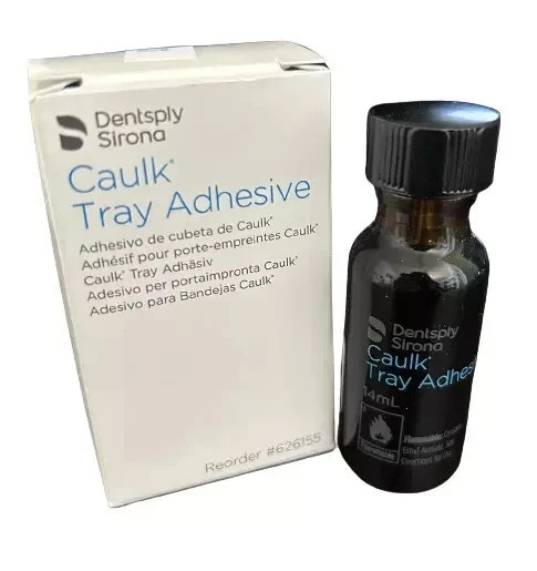 Dental Dentsply Sirona CAULK TRAY ADHESIVE 14ml Bottle Pack – #626155