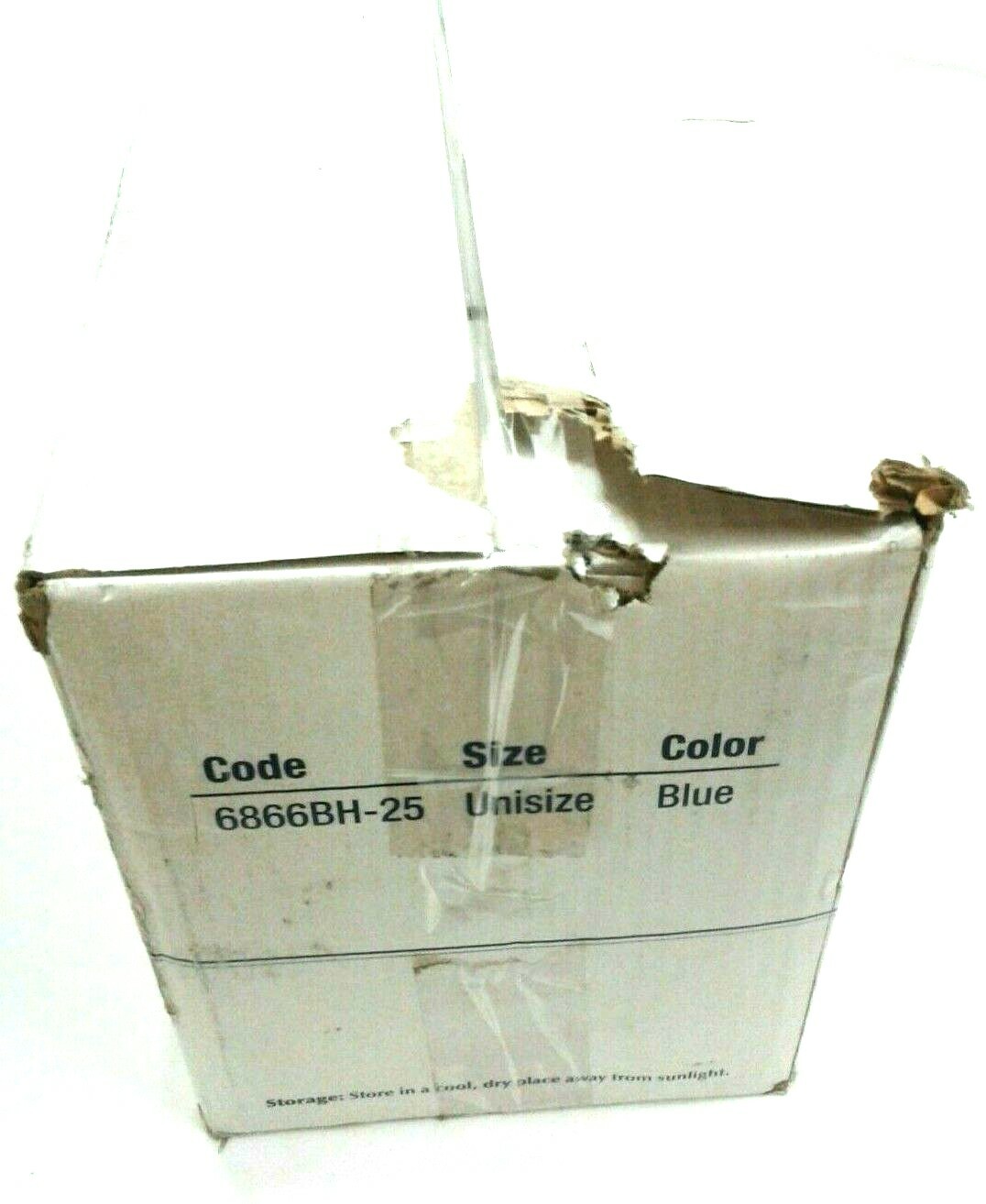 Tronex PE Gown 6866BH-25 Unisize Blue Fluid Impervious With Thumb Hooks (75)