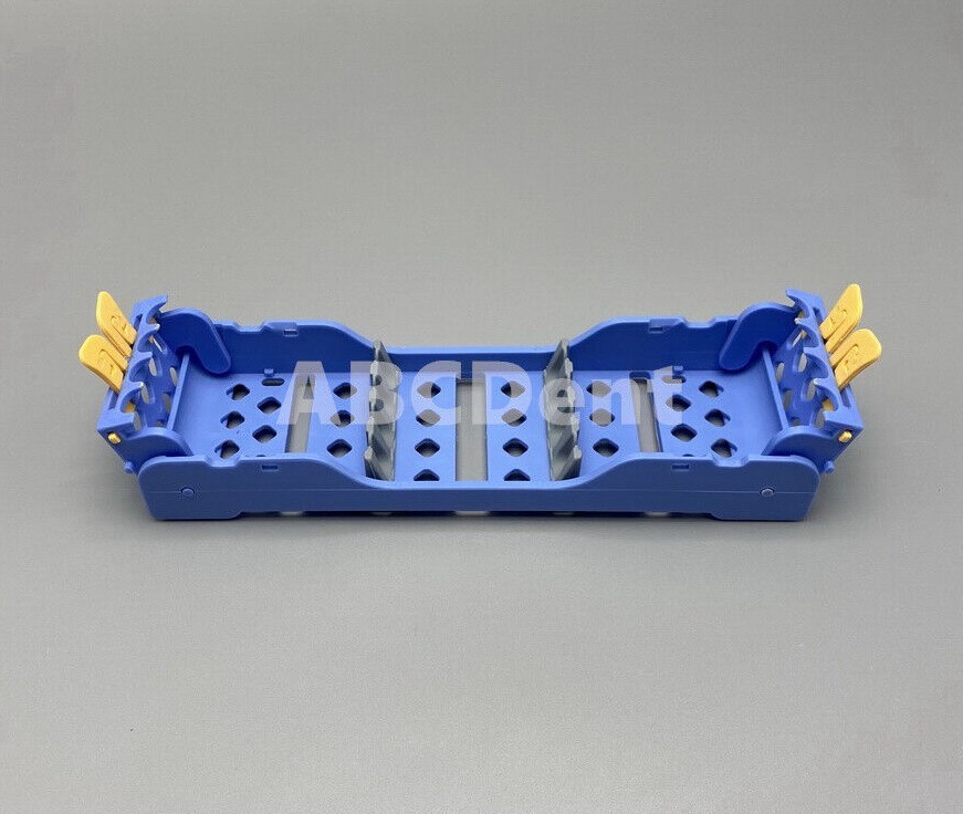 Plastic Dental Sterilization Cassette Rack Box Tray 4 / 8 Instrument Autoclave