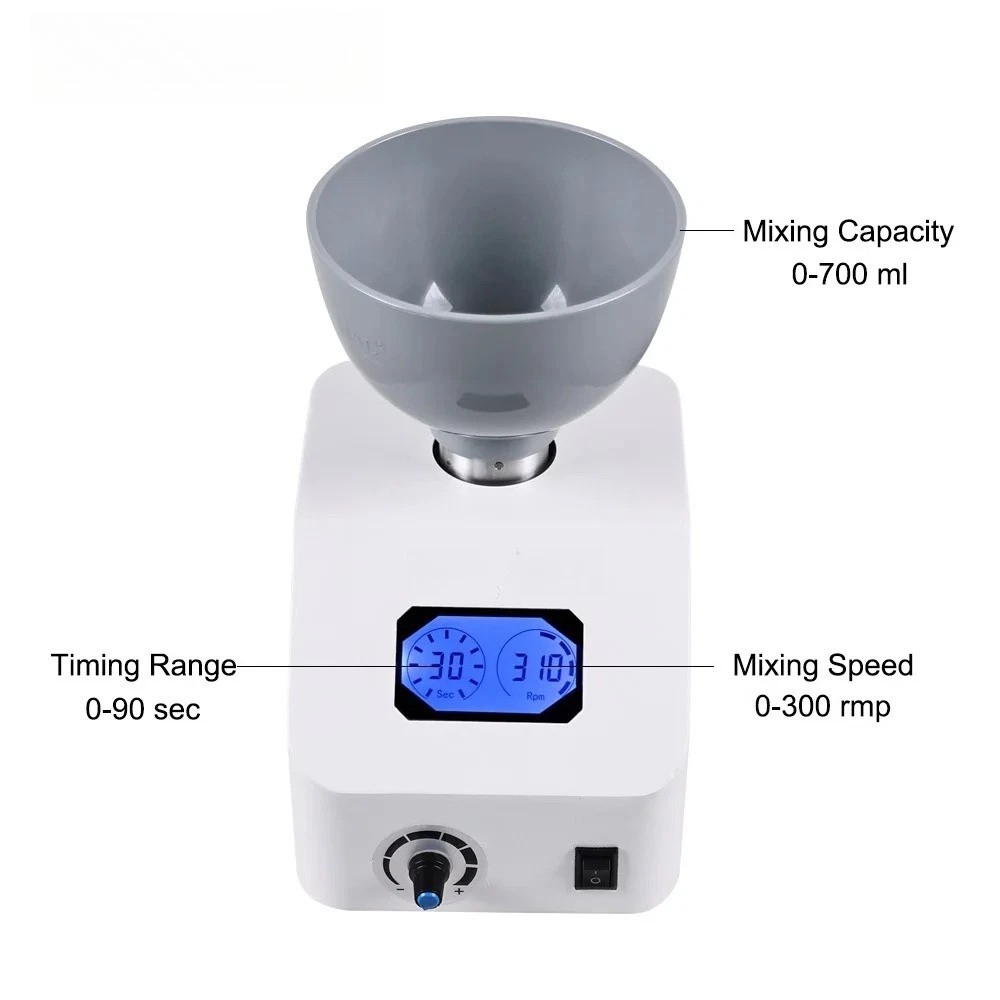 DENTAL LAB DIE STONE IMPRESSION MATERIAL ALGINATE MIXER 110V