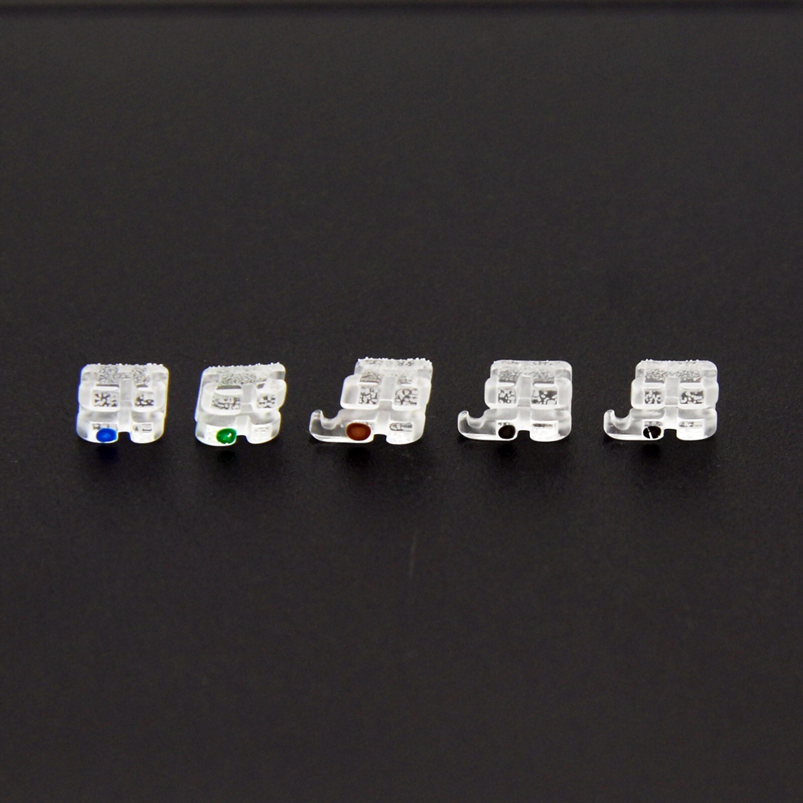 10Kit TAR ABSOLUTE Orthodontic Monocrystalline Sapphire Ceramic Brackets MBT 022