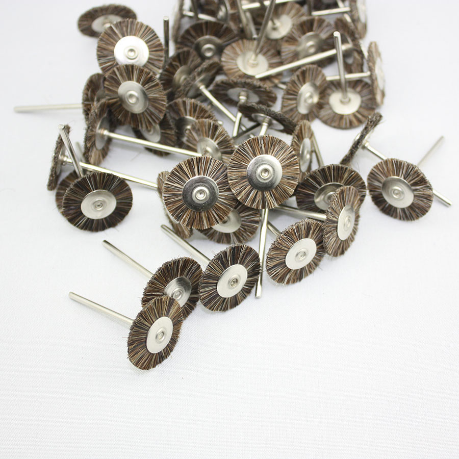 50 PCS New Dental Buffing Polishing Polisher Wheel Brush Dentist Lab Equipment