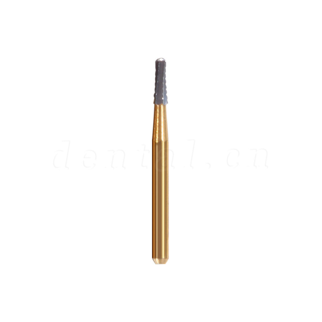 1-10 Box Dental Tungsten Steel Carbide Bur Crown Cutting Burs FG-1957 1.0*19mm