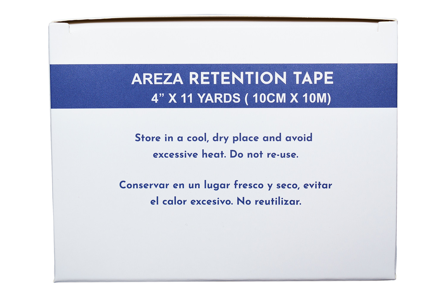 Areza Retention Tape (Surgical Tape) 4″ x 11 Y (1 ROLL)