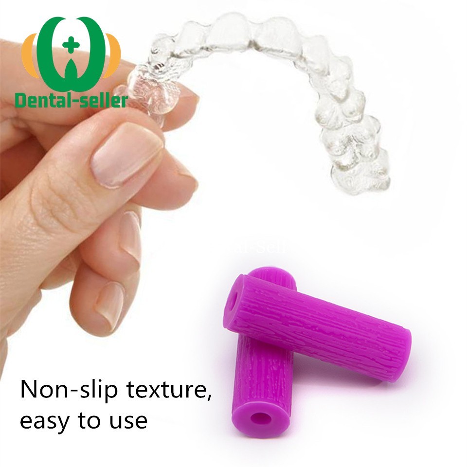 Dental Aligner Retainer Take Off Invisible Braces Remover Hook with Chewies Kit