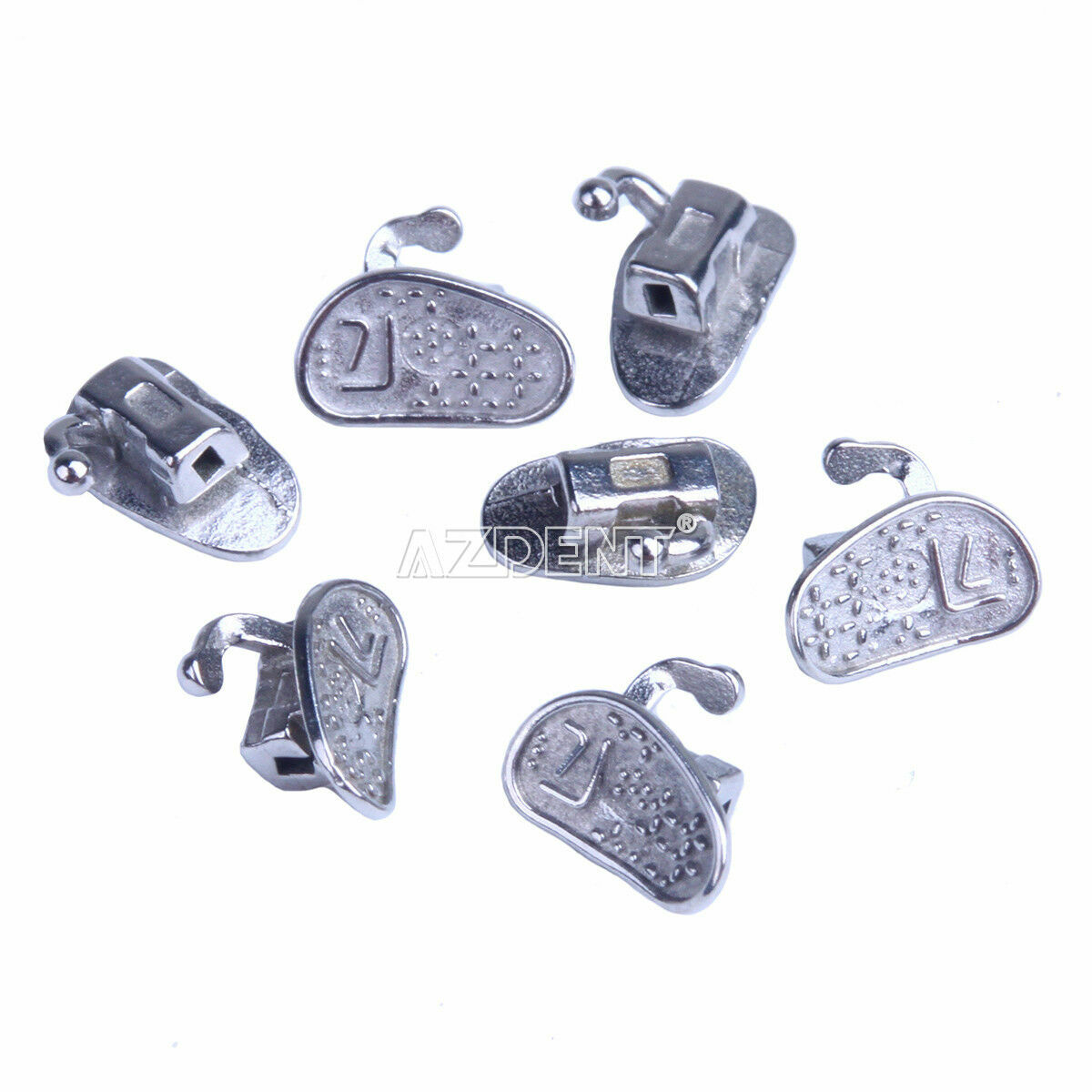Tubos Bucales Adhesivos de Ortodoncia Dental Roth MBT 022/018 1er Molar No-Conv