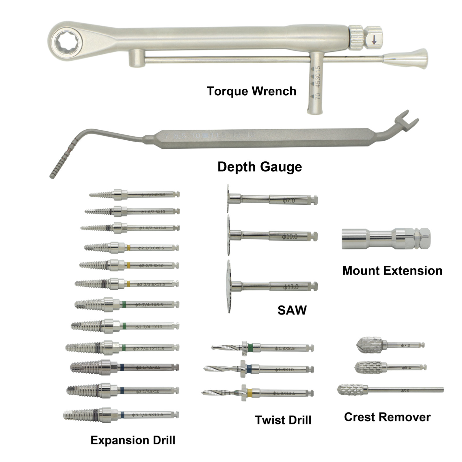 HIOSSEN OSSTEM Style Implant ESSET Kit Easy Split Expansion of the Narrow Ridge