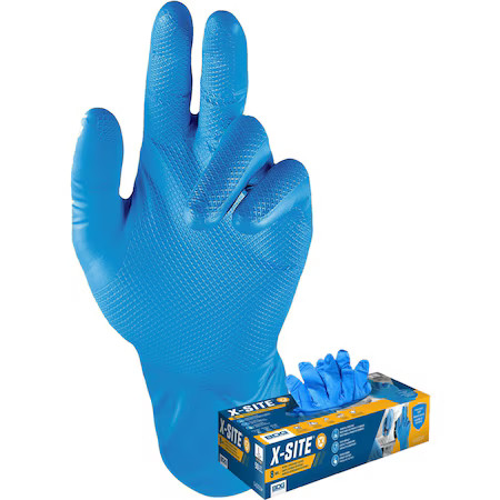 Bdg 99-1-6200B-Xl 99-1-6200B, Disposable Gloves, 8 Mil Palm, Nitrile,