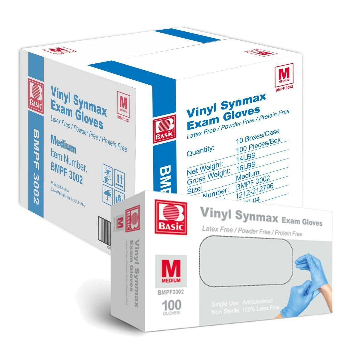 Basic Nitrile-Vinyl Blend Examination Gloves