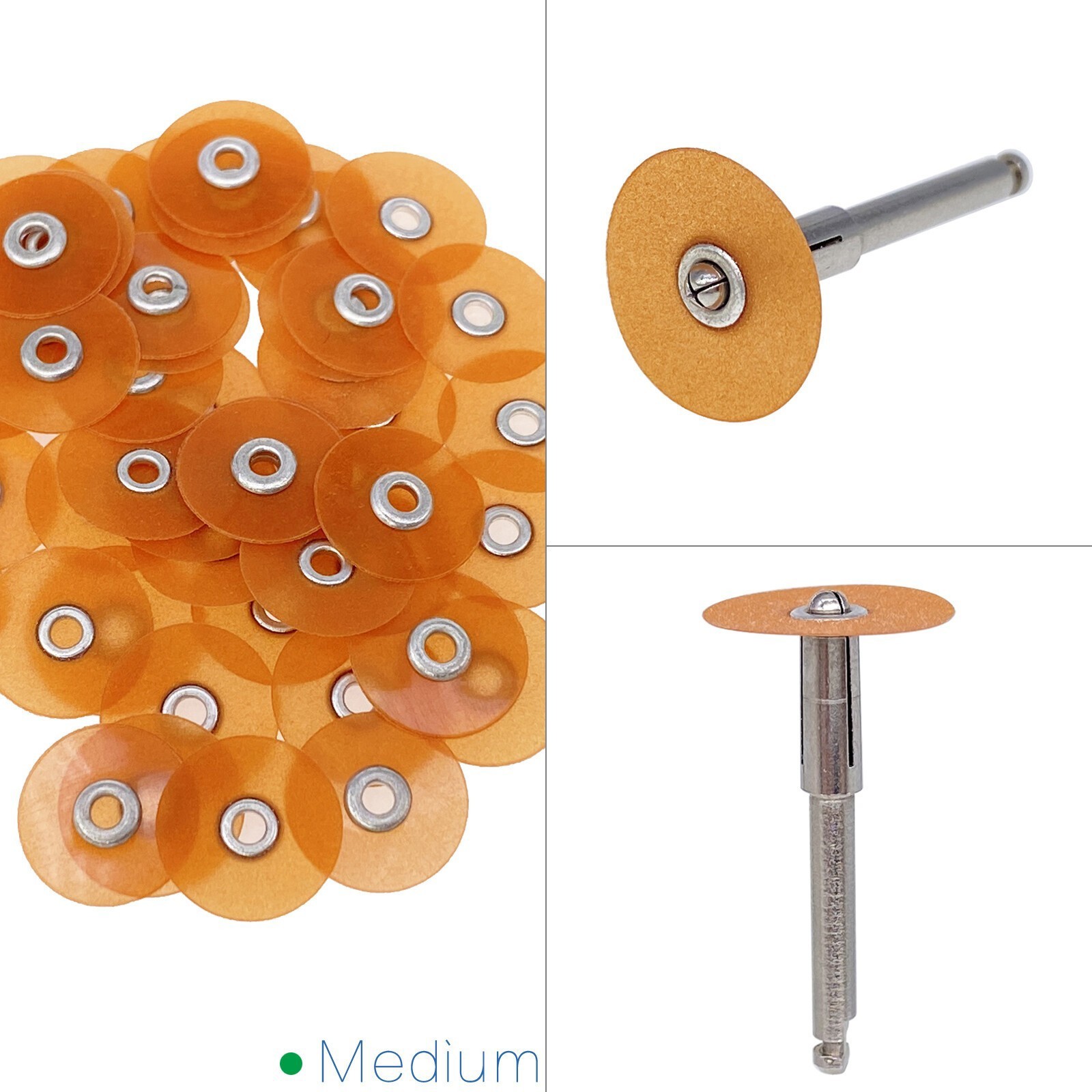 Pack of 50 Sof-Lex soflex Disc DISCS in all sizes 1/2″ 12.7 mm Dental 50-5000pcs