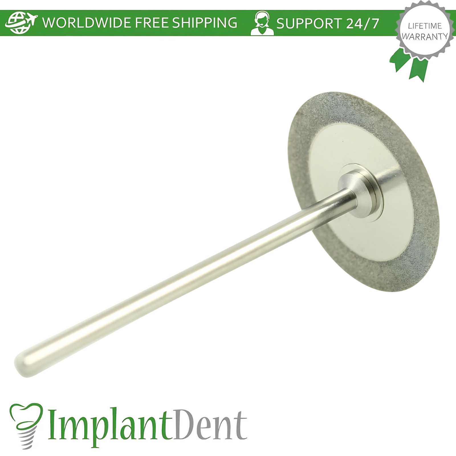 MDT Dental Diamond Coated Double Sided Super Flex Disc Contouring Applications