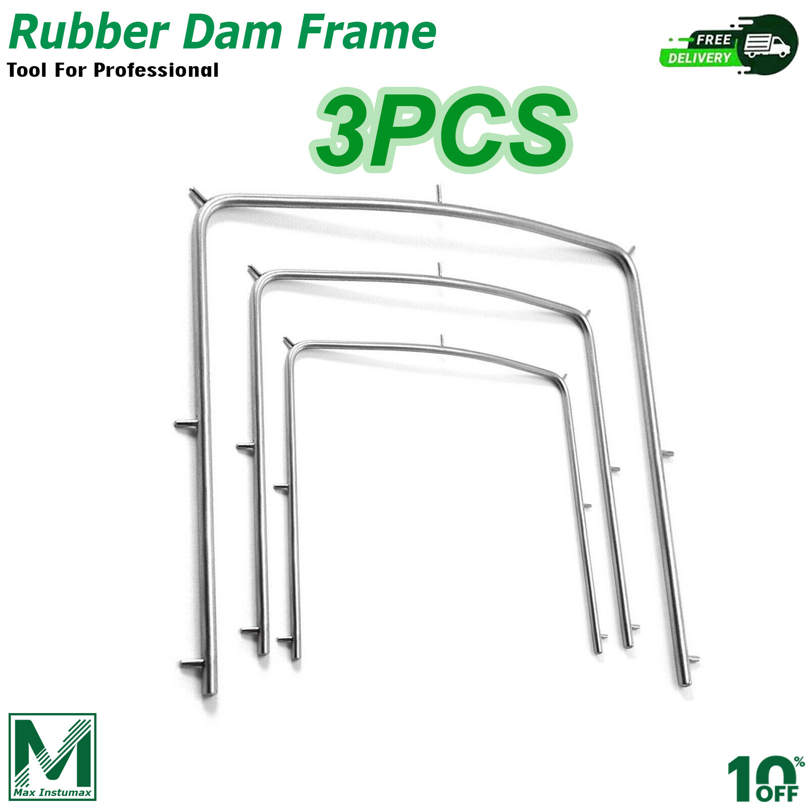 Dental Ainsworth Punch Pliers Dental Clamps Ivory Forceps Rubber Dam Instruments