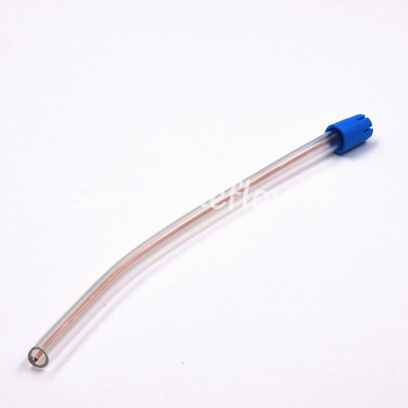 Dental Disposable Brown Blue Saliva Ejector Suction Tips Aspirator Nozzles 15cm