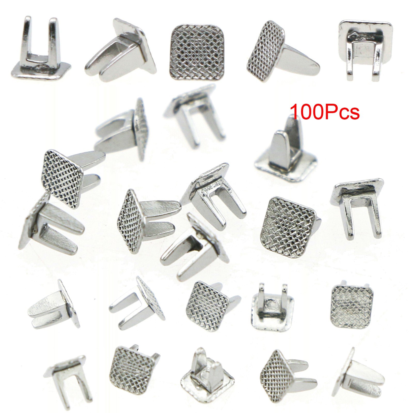 100 Pcs Dental Orthodontic Bite Turbos Openner Tongue Tamers Bondable Hinge
