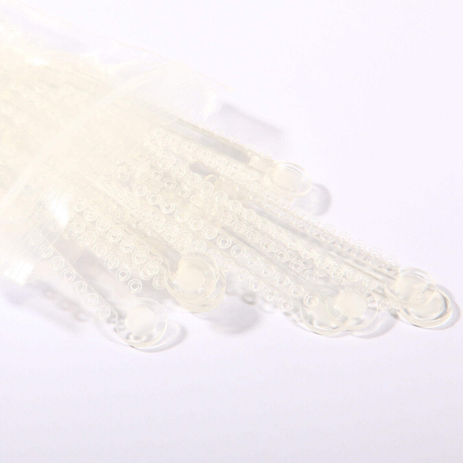 1008 Pcs Dental Orthodontics Elastic Elastomeric Clear Transparent Ligature Ties
