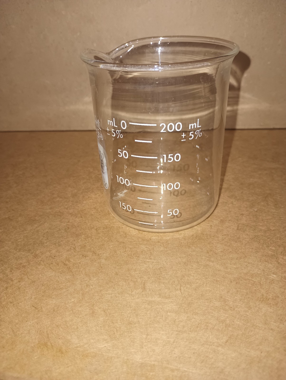 Corning PYREX Griffin Low Form 250mL Beaker, Graduated 1000-250