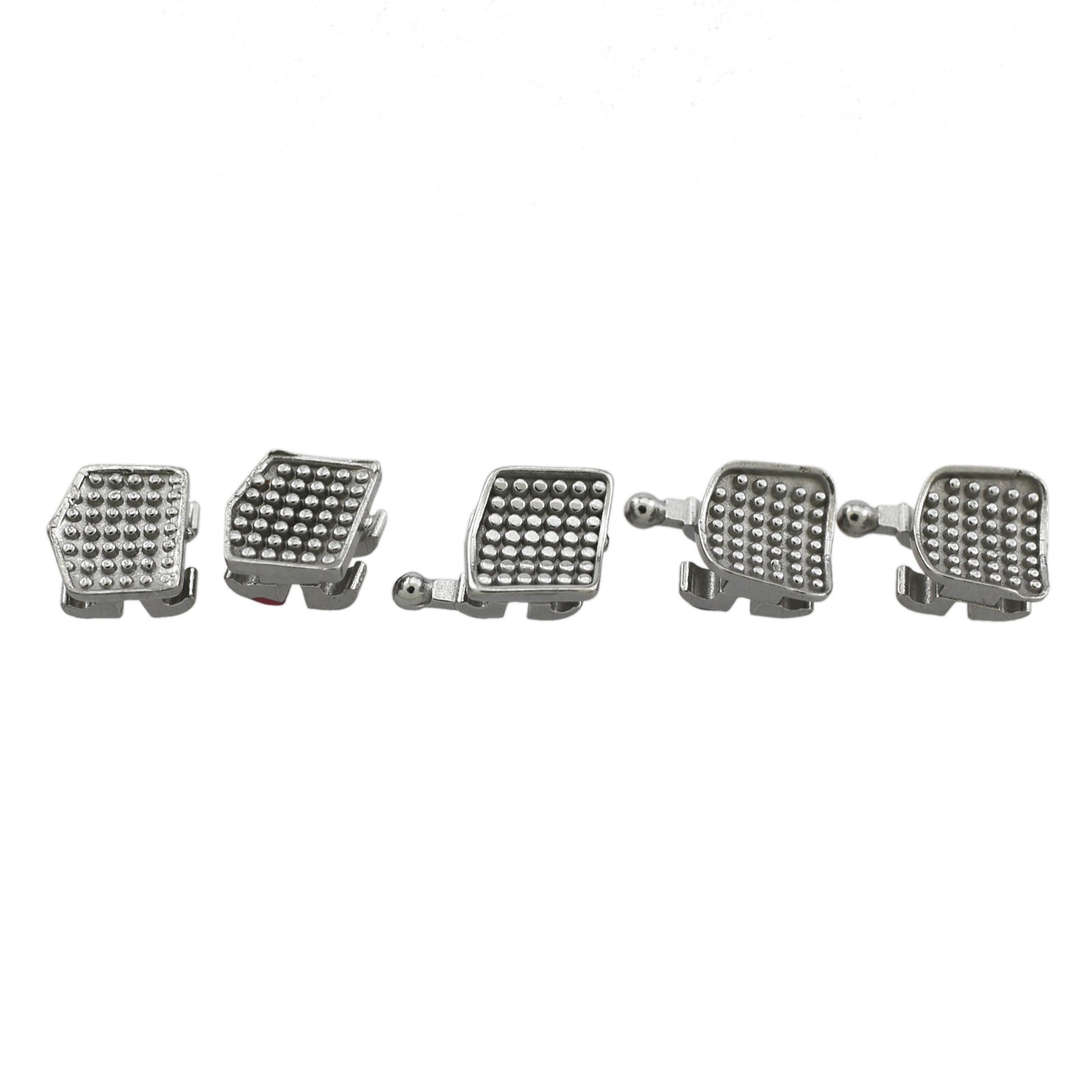 50 Kits Orthodontic Brackets Braces Metal MIM Mini Roth 022 Hooks 345 OC Dental
