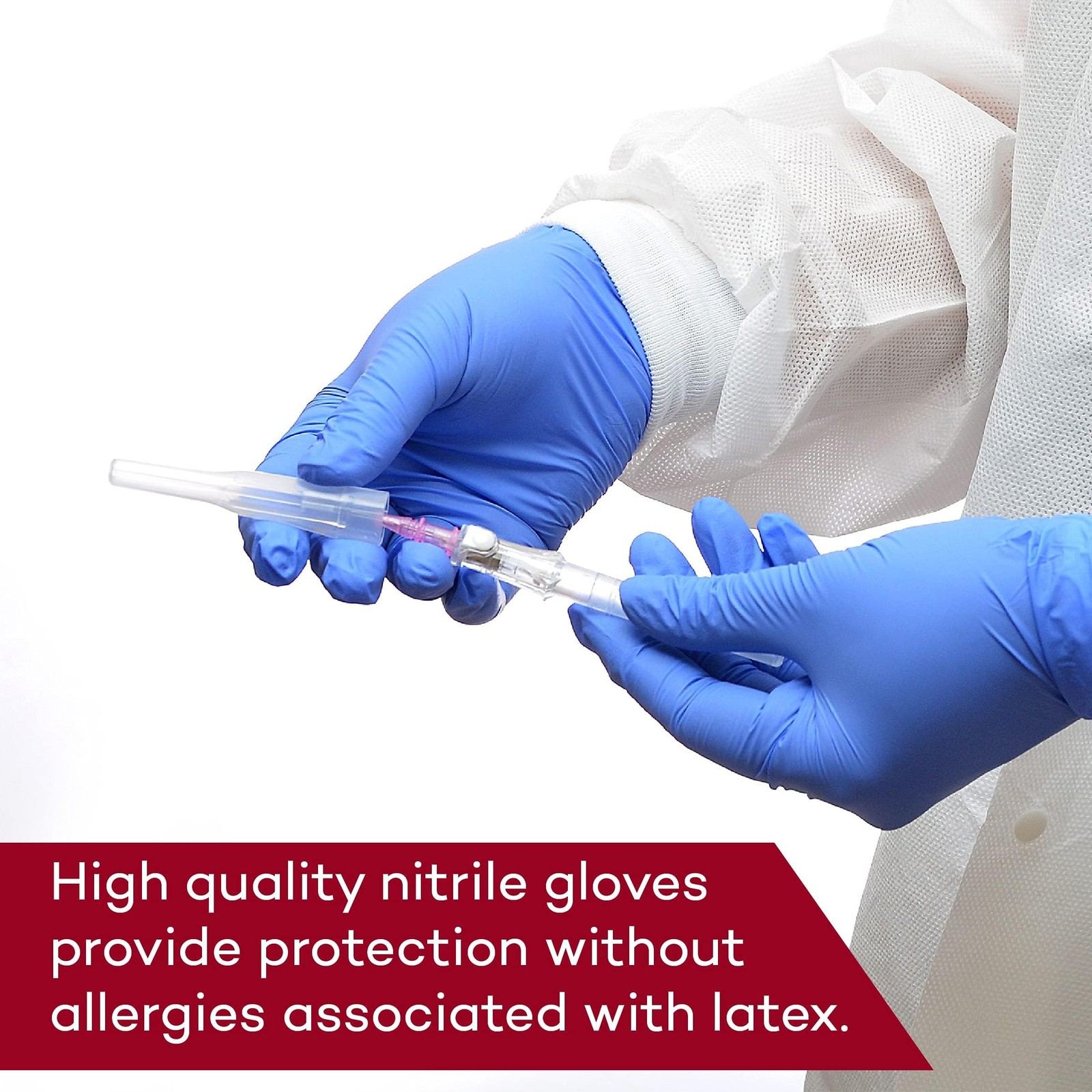 Dealmed Medical Exam Gloves – 200 Count Small Nitrile Gloves, Disposable N
