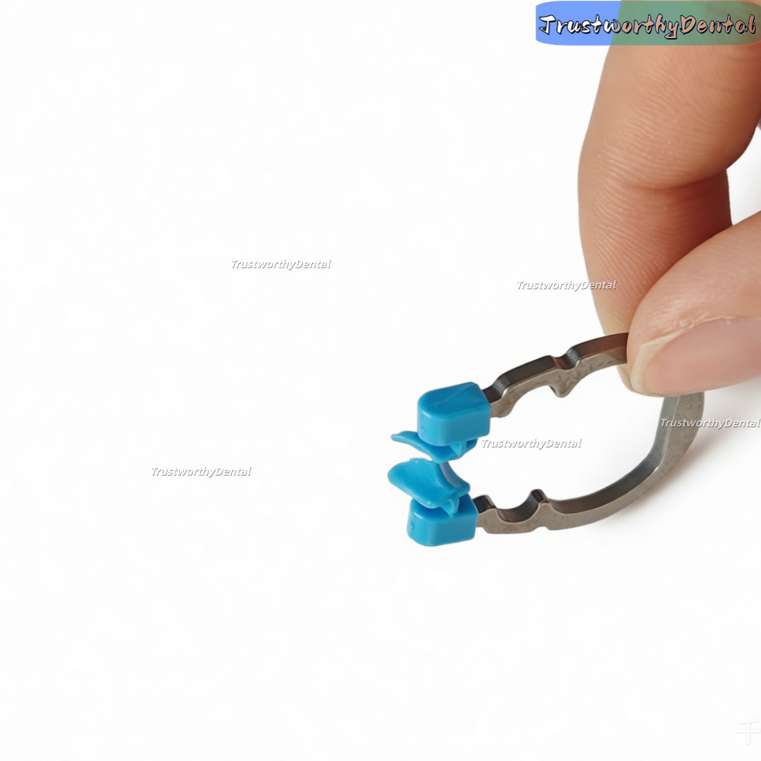 Dental Titanium Ring Matrix Clamp Matrices Band Clip NITI Rings Seperator 3Sizes