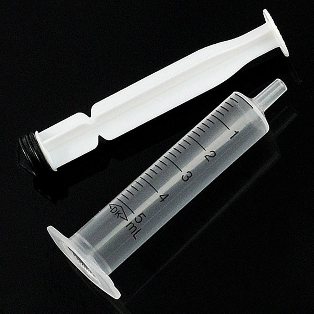 5x 5mL Plastic Luer Slip Tip Syringe Liquid Measuring Tube Feeder Sterile 5cc