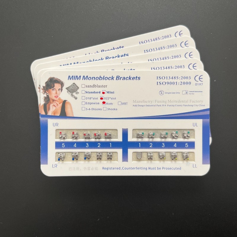 10Sets Dental Brackets Orthodontic Braces For Teeth 018 022 Roth Mbt Edgewise