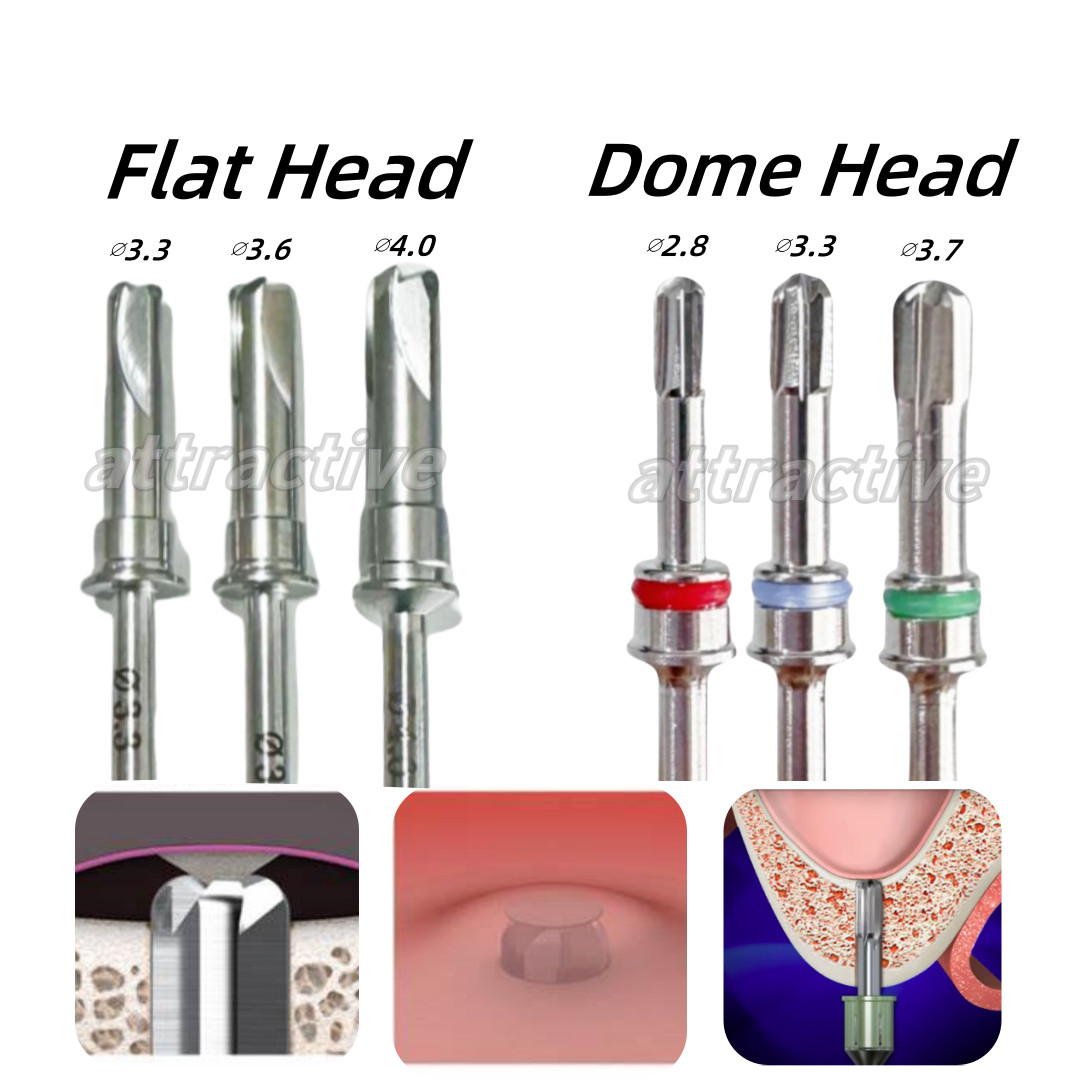 Dental Crestal Lateral Approach Drill Sinus Lift Reamer Implant Wall Lifter