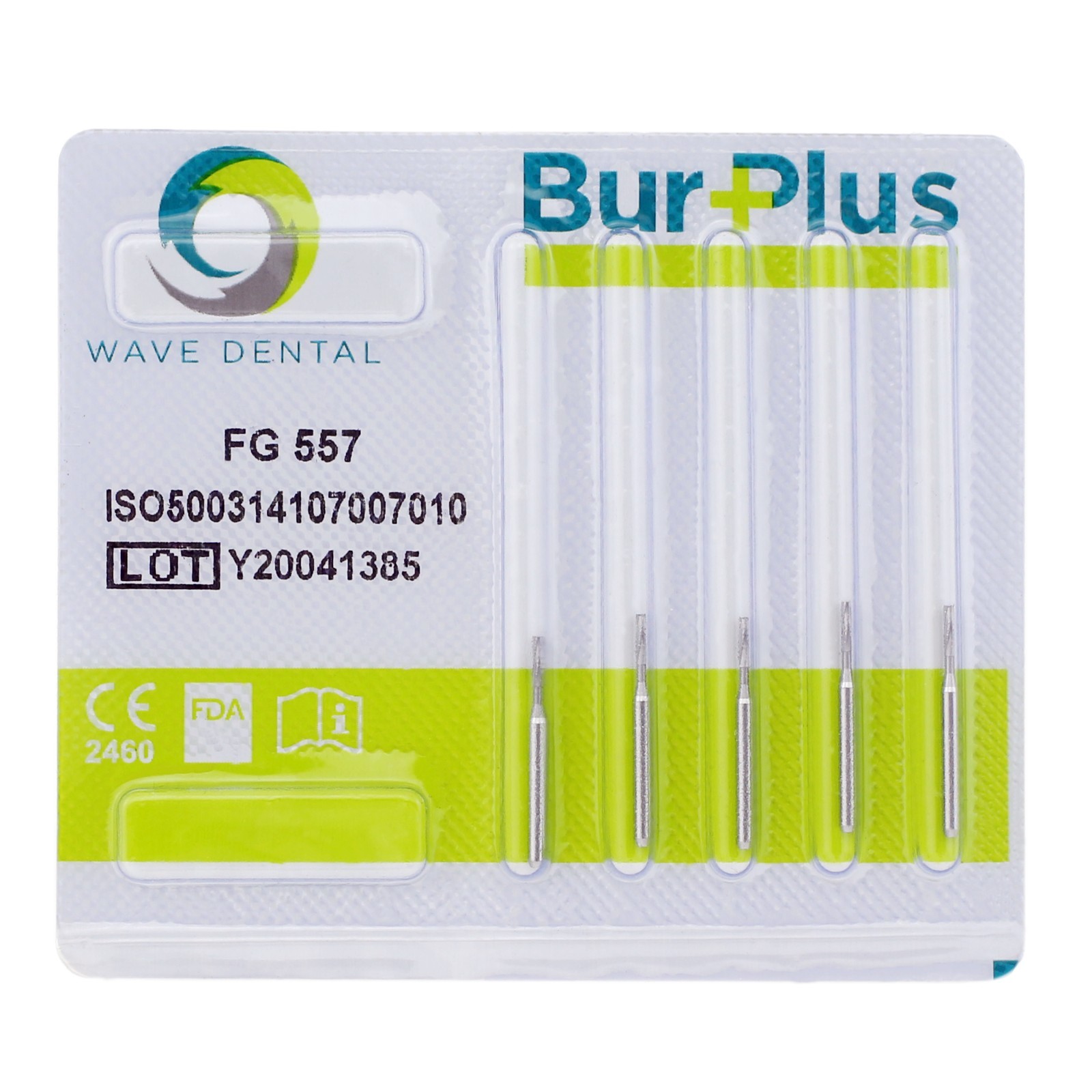 Wave Dental Carbide Burs Friction Grip FG 19mm FGOS Surgical 25mm Ball Pear 330