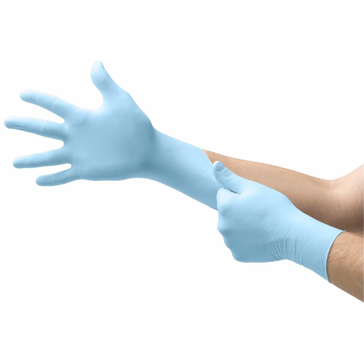 Microflex XCEED-XC310 Disposable Nitrile Gloves, Blue, Size Small, Box of 250