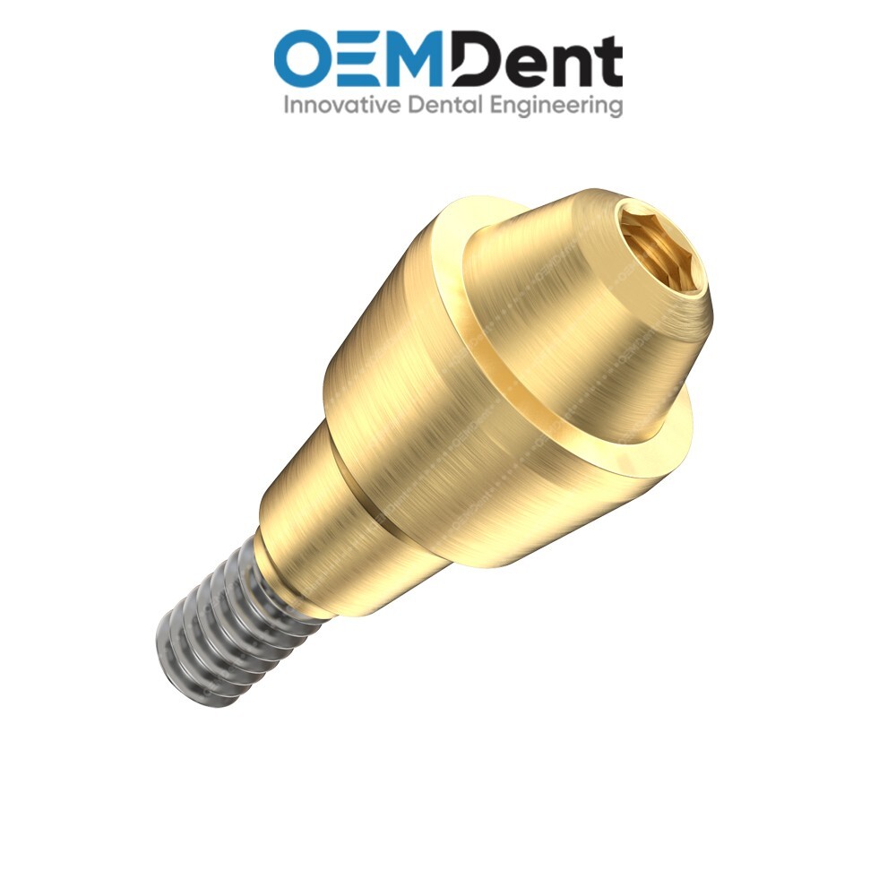 Dental Straight Multi Unit 1.6mm Plastic Set RP Nobel Active® Compatible Conical
