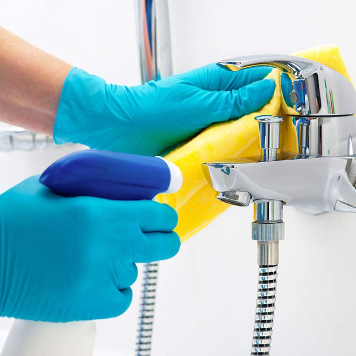Basic Medical Blue Nitrile Exam Gloves Latex-Free & Powder-Free NGPF 7003 Case