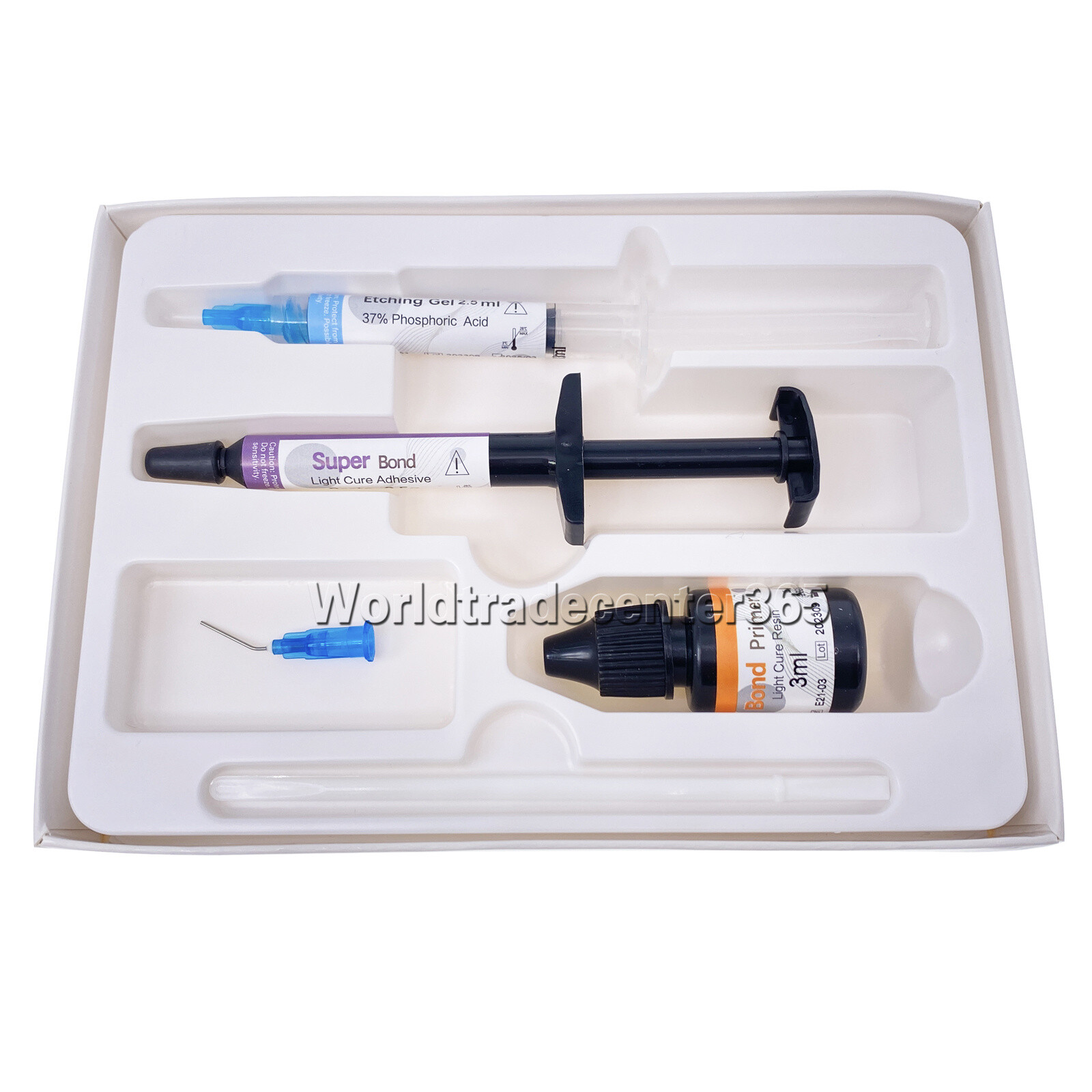 Dental Light Cure Bracket Braces Glue Ortho Primer /Etching Gel