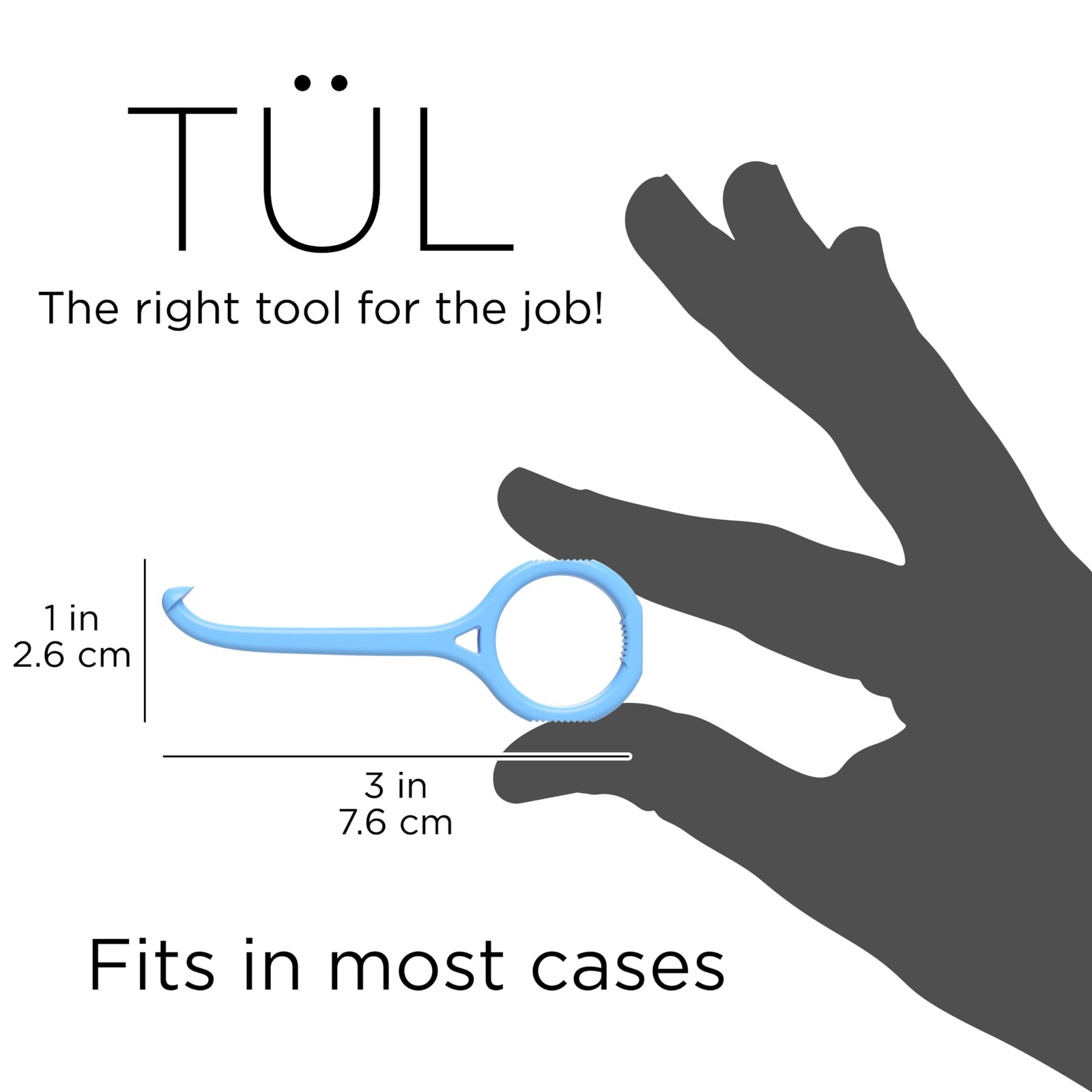 TÜL | Only Invisalign Remover Tool Made in the USA | Lifetime Blue 2 Pack