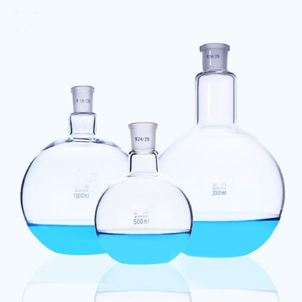 25ml – 1000ml Flat Bottom Boiling Flask with 1-4 Standard Necks Lab Supplies