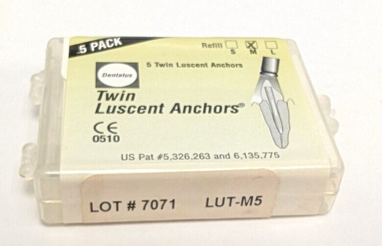 Twin Luscent Anchors 5/Pack Medium/Large Choose