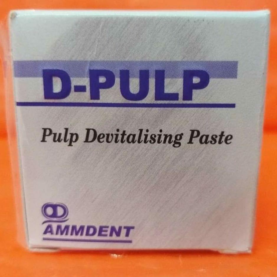 Dental D-Pulp Pulp Devitalising Paste Dental Use by Ammdent