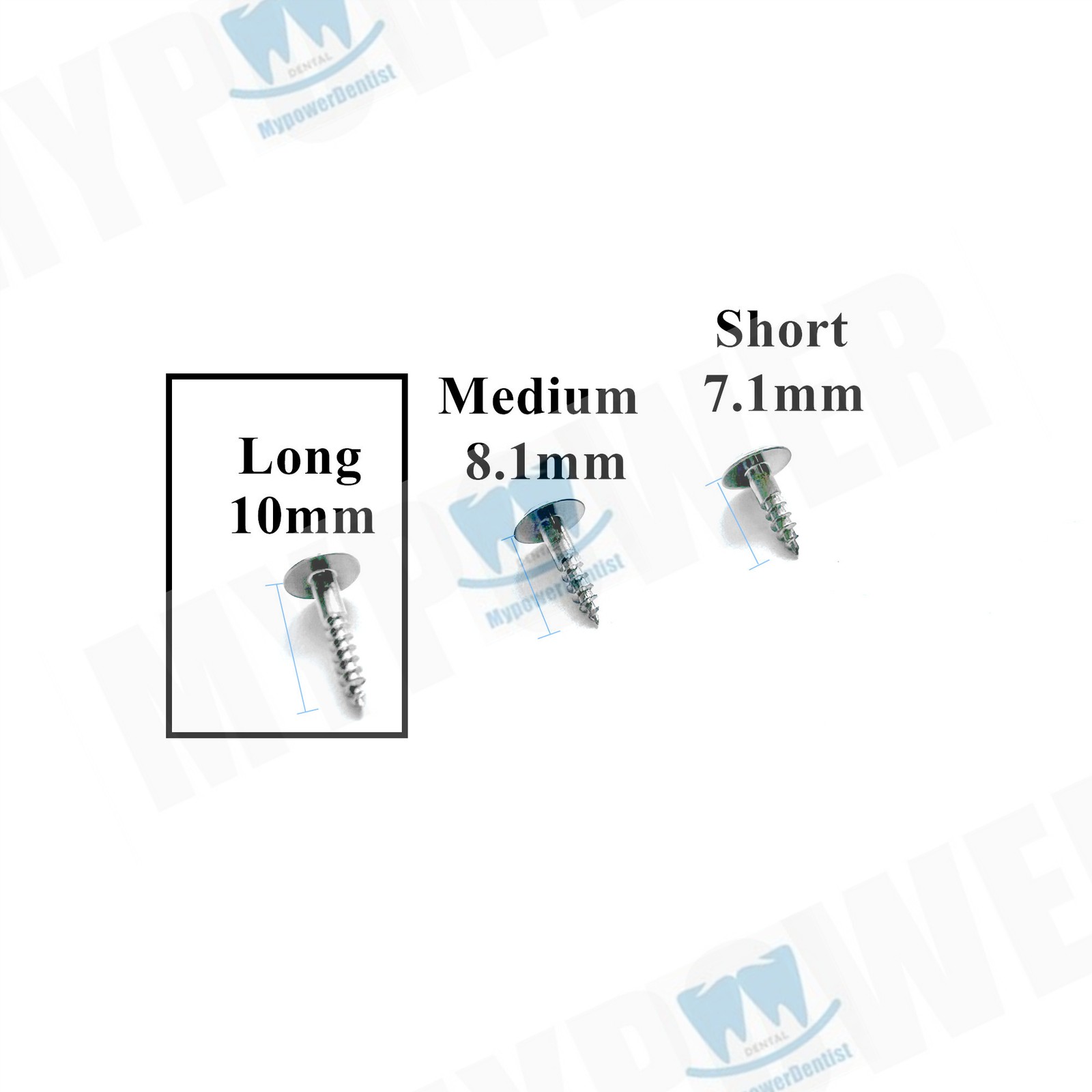 Dental Pilot/Nutrient Drill Bone Screw GBR Tent Screws Insertion Tacks Socket