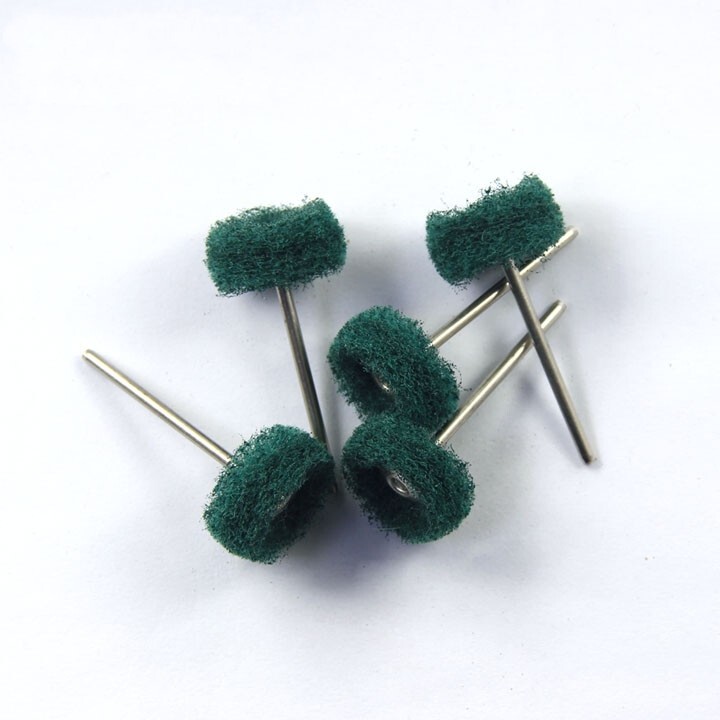 100pcs polishing tools for dental lab prosthetic, green color