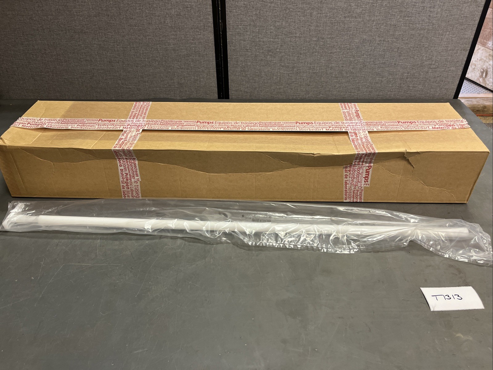 Lot of 20 Burkle 5393-1130 LiquiDispo LaboPlast HDPE 1000mm 200ml Liquid Sampler