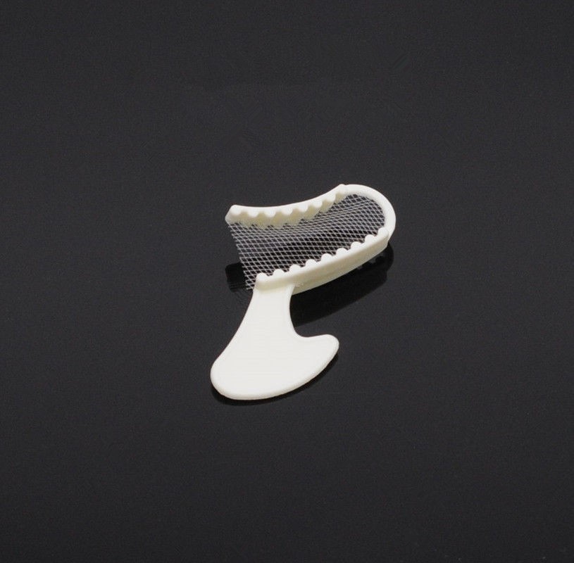 50 Pcs/Pack Dental Impression Disposable Triple Quadrant Bite Registration Trays