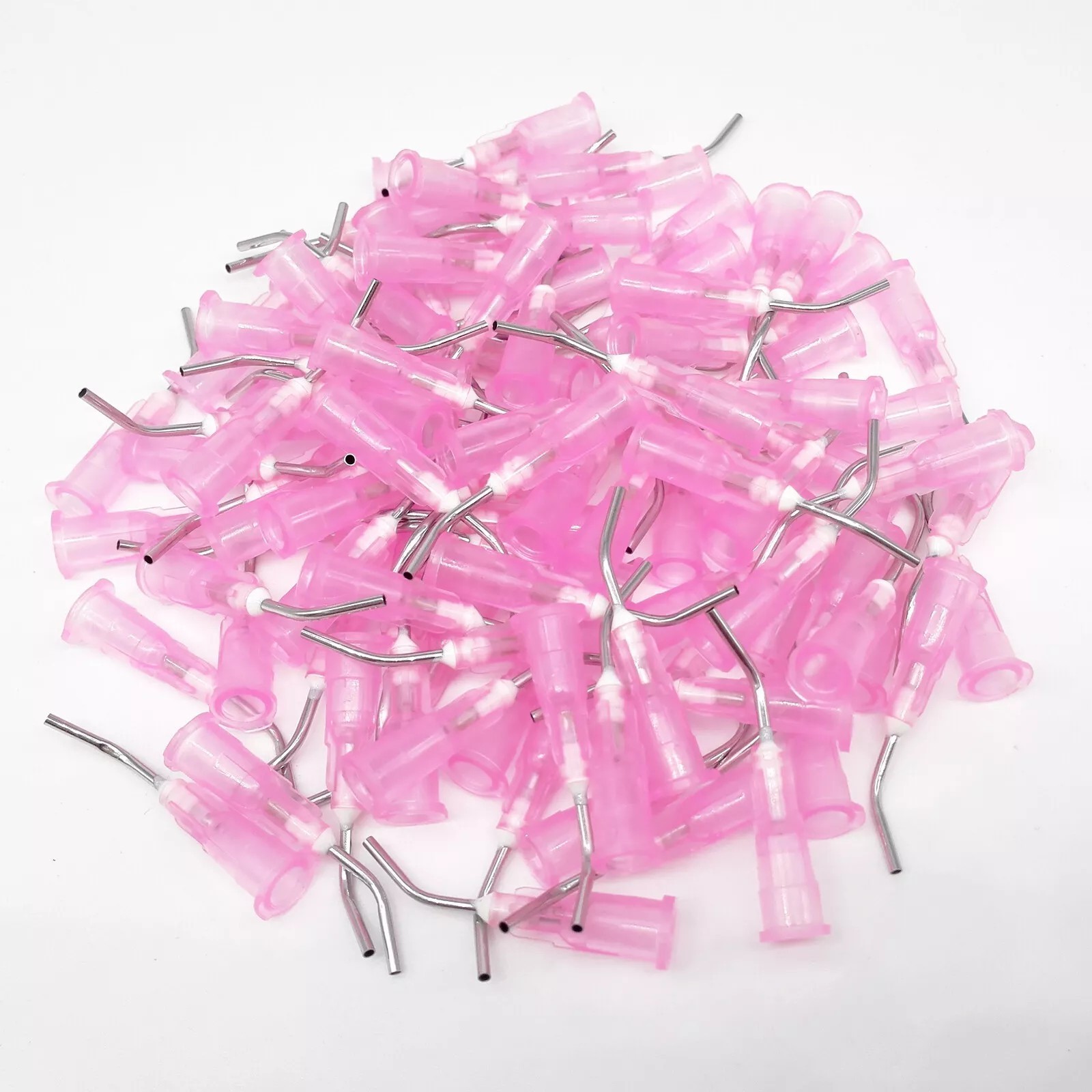 Dental Disposable Pre-bent Needle Tips for Etch – Sealant Irrigation Blunt End