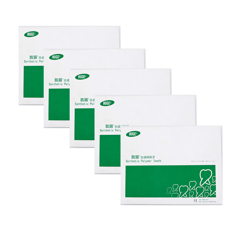 112Pcs/Pack HUGE KAILI A3 Dental Synthetic Polymer Resin Teeth T8 L8 34 A3