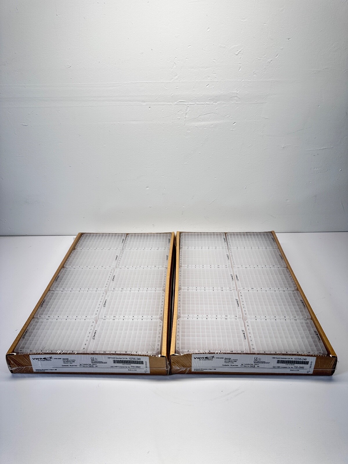 NEW VWR International Plate, 96 Deep Well V-Bottom N/S 2.2Ml 10755-248 (20)